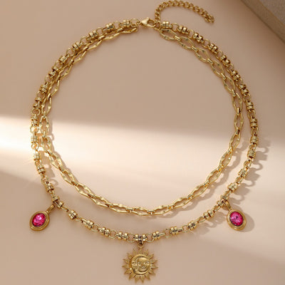 Collar sol y luna: luz, armonía y protección para tu espíritu