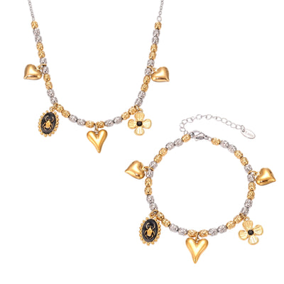 Pulsera y collar artesanales: energía positiva y creatividad en equilibrio