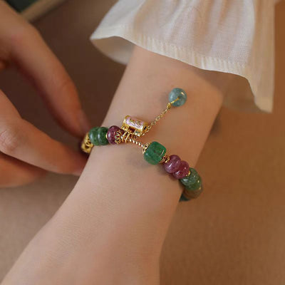 Pulsera de turmalina natural: armonía y protección en cada instante