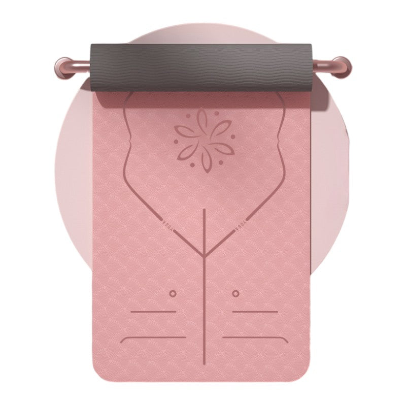 Esterilla de Yoga Eco-amigable con Flor de Loto