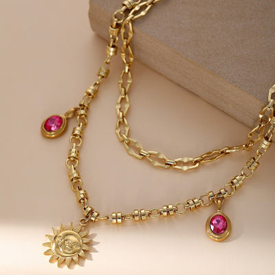 Collar sol y luna: luz, armonía y protección para tu espíritu