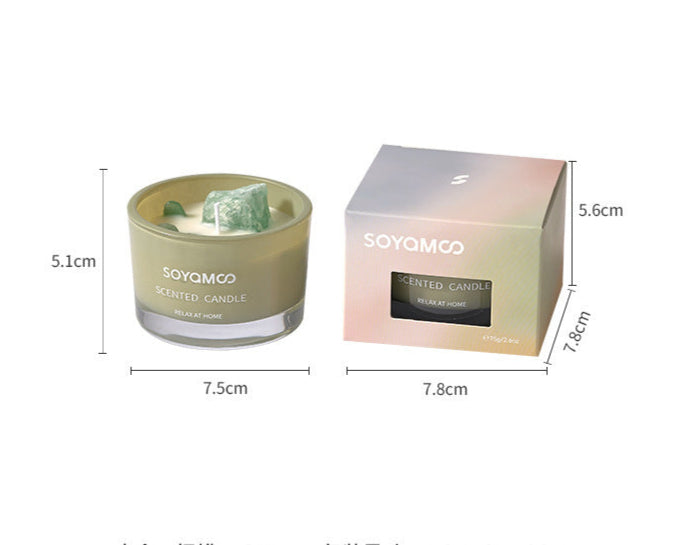 Velas Perfumadas de Cristal – Armonía, Luz y Energía Positiva