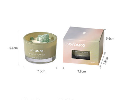 Velas Perfumadas de Cristal – Armonía, Luz y Energía Positiva