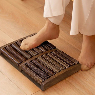 Masajeador de Pies de Madera – Armonía, Relajación y Energía Vital