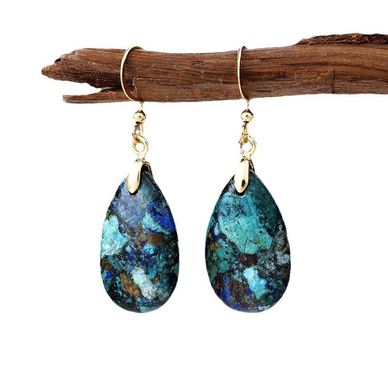 Armonía y Estilo: Pendientes de Piedra Natural para Energía y Elegancia