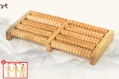 Masajeador de Pies de Madera – Armonía, Relajación y Energía Vital