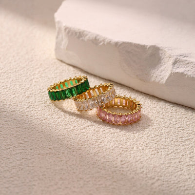 Anillo de cuarzo geométrico: luz, moda y energía espiritual