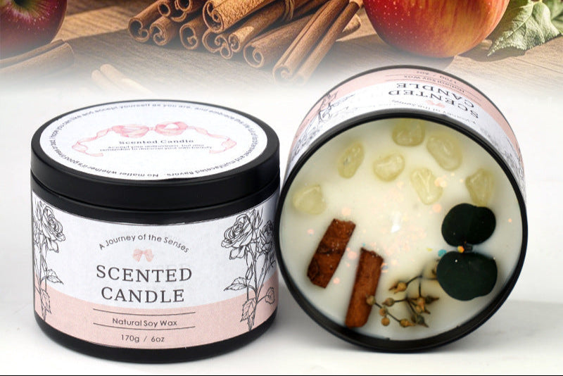 Vela Perfumada de Cristal – Fragancia Duradera y Armonía Interior