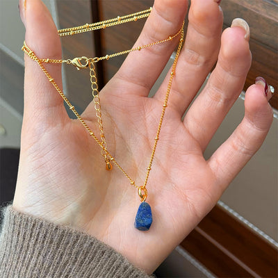 Collar y Pendientes de Aventurina Azul: Armonía y Sofisticación Espiritual