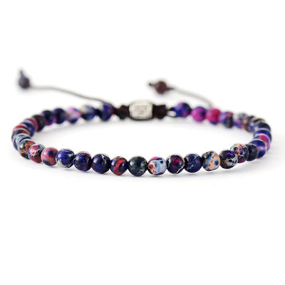 Pulsera Mineral Multicolor – Armonía y Estilo a tu Alcance