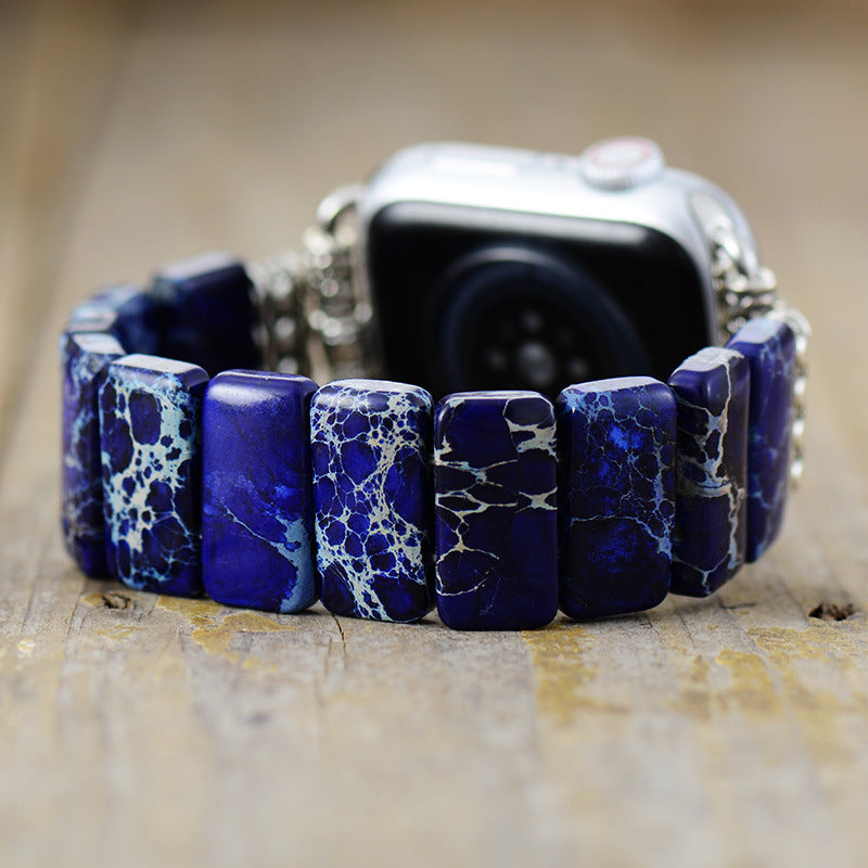 Correa de Piedra Emperador: Equilibrio y Estilo para tu Apple Watch