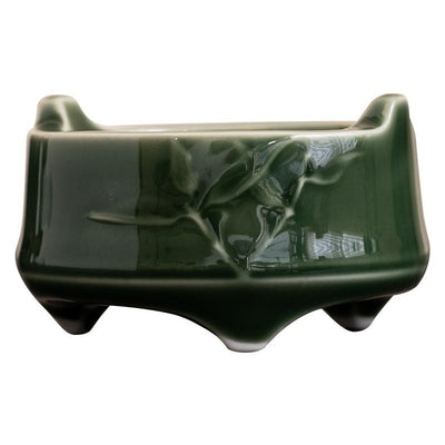 Quemador de Incienso de Bambú y Cerámica – Raíces, Calma y Conexión