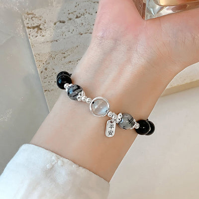 Pulsera de obsidiana: protección y energía renovada para tu bienestar