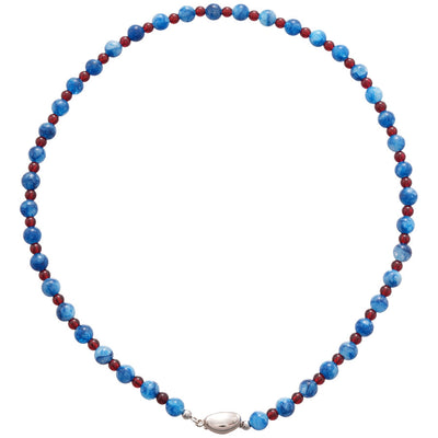 Collar Zen de Cuentas de Jade Azul – Serenidad, Protección y Belleza Interior