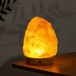 Lámpara de Sal del Himalaya – Luz de Calma y Energía Positiva