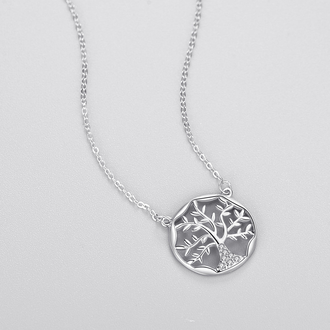 Collar Árbol de la Vida de Plata S925 – Energía, Pureza y Conexión Espiritual