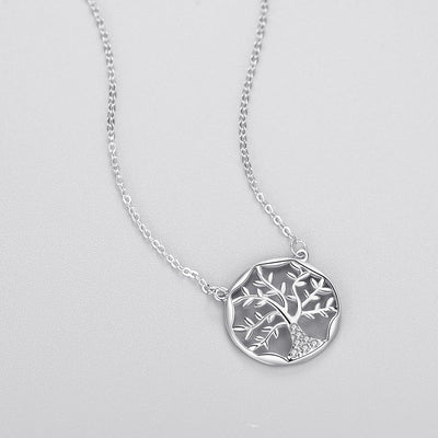 Collar Árbol de la Vida de Plata S925 – Energía, Pureza y Conexión Espiritual