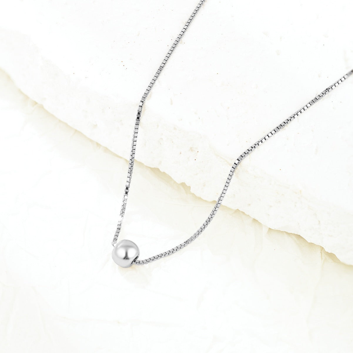 Collar estrella de la suerte con cuentas en plata 925, símbolo de guía y fortuna personal