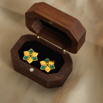 Pendientes de acero de titanio: Energía pura y luz en tu día a día