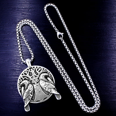 Collar Árbol de la Vida Vikingo Zen – Fuerza, Protección y Equilibrio Interior