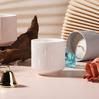 Vela de Aromaterapia en Taza de Cerámica – Lujo, Calma y Energía Interior