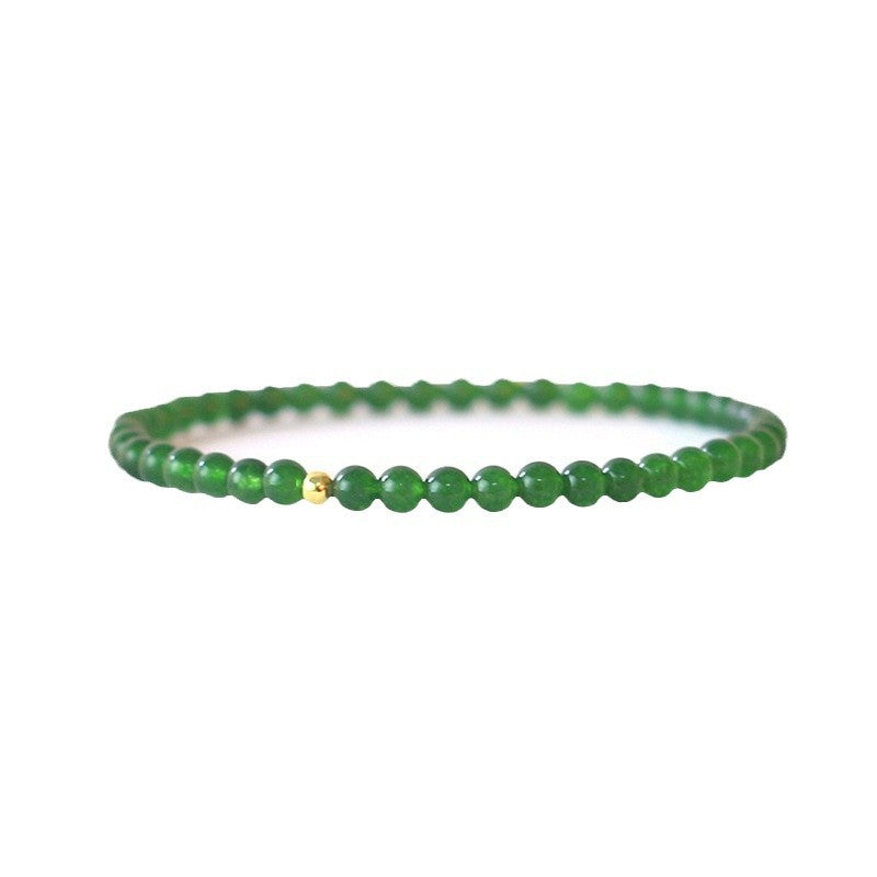 Pulsera de Calcedonia Verde: Belleza y Energía en tu Día a Día