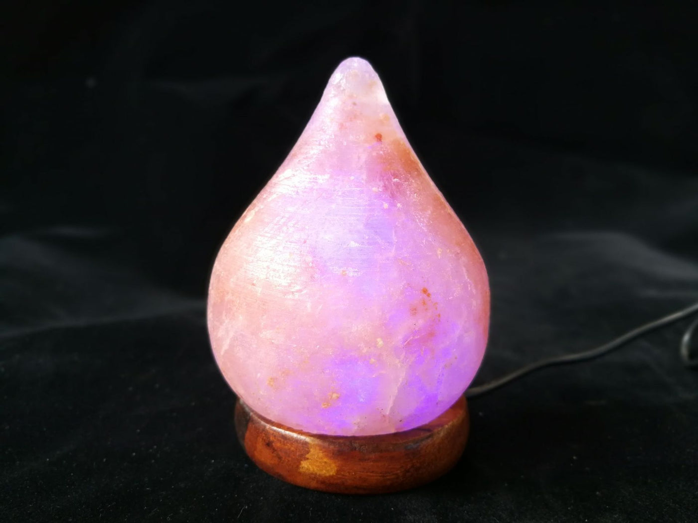 Lámpara de Sal del Himalaya USB – Luz Natural de Energía y Armonía