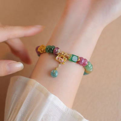 Pulsera de turmalina natural: armonía y protección en cada instante