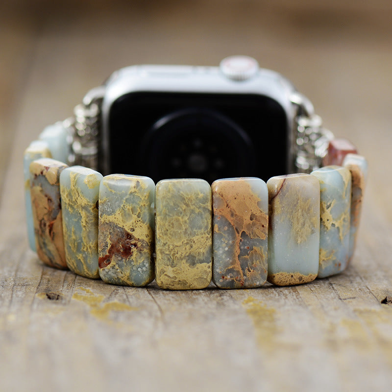 Correa de Piedra Emperador: Equilibrio y Estilo para tu Apple Watch