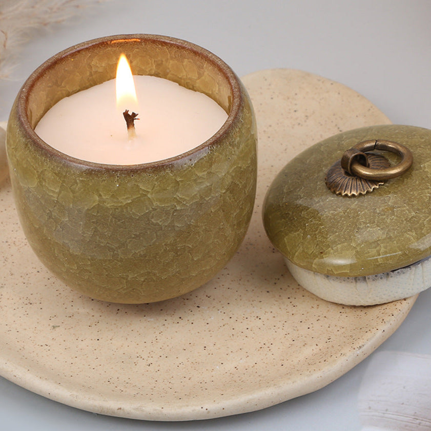 Vela de Aromaterapia Oriental – Incienso Natural y Energía de Armonía