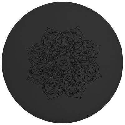 Esterilla Redonda de Meditación PU Antideslizante – 5 mm