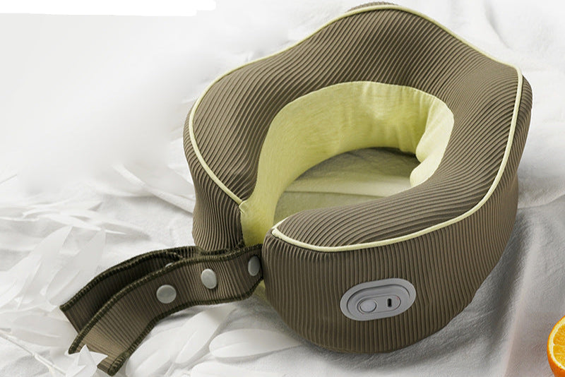 Masajeador Cervical Recargable – Relajación, Calor y Energía Zen