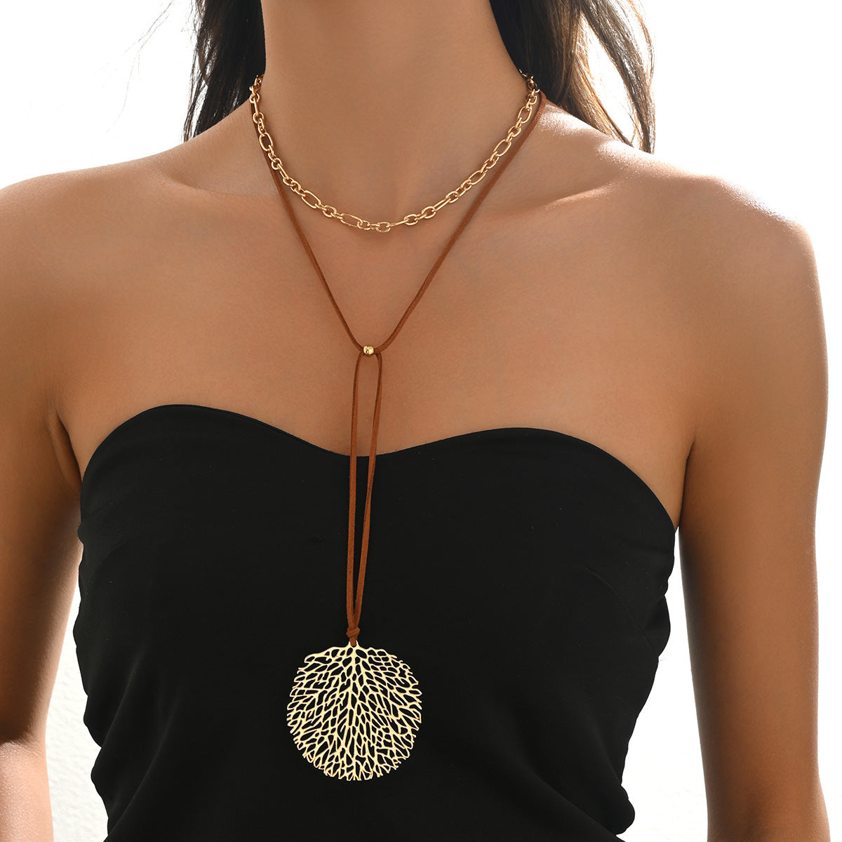 Collar Árbol de la Vida Zen Retro – Luz, Armonía y Elegancia Interior