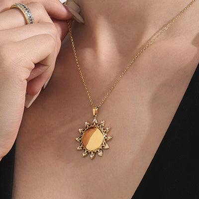 Collar Girasol: La semilla de la luz y el amor