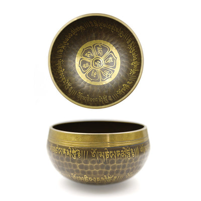 Cuenco del Loto y el Triángulo: Armonía y Claridad Espiritual