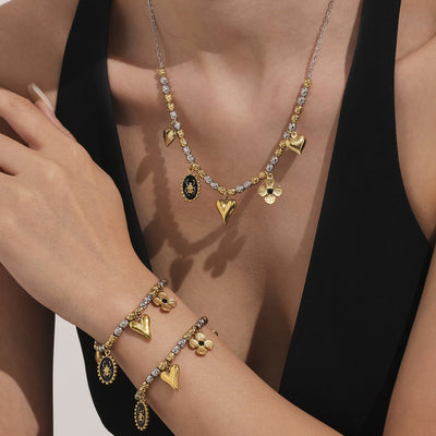 Pulsera y collar artesanales: energía positiva y creatividad en equilibrio