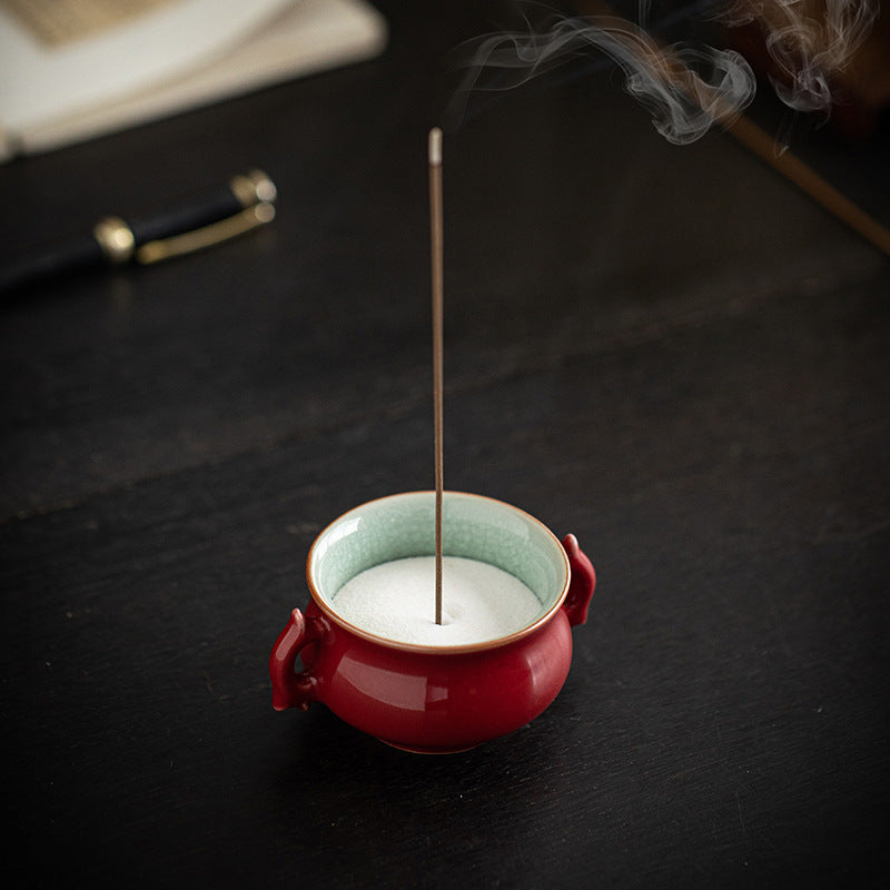 Quemador de Incienso Flor de Hielo – Pureza Interior y Belleza Sutil