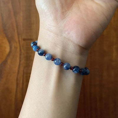 Collar y Pulsera de Aventurina Azul: Armonía Natural y Elegancia Espiritual