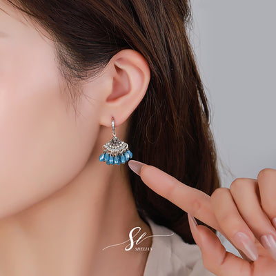 Pendientes de Borlas de Cristal con Minerales: Bohemia, Energía y Estilo Étnico