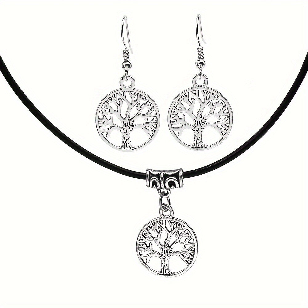 Set Árbol de la Vida Zen Vintage – Suerte, Armonía y Energía Positiva