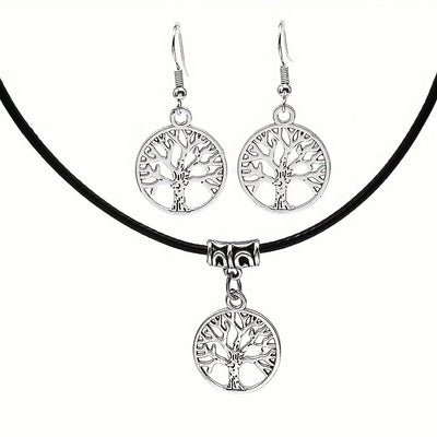 Set Árbol de la Vida Zen Vintage – Suerte, Armonía y Energía Positiva