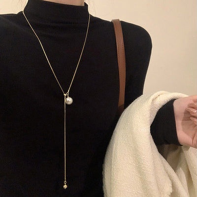 Collar Largo de Ámbar Natural – Protección y Equilibrio en tu Estilo