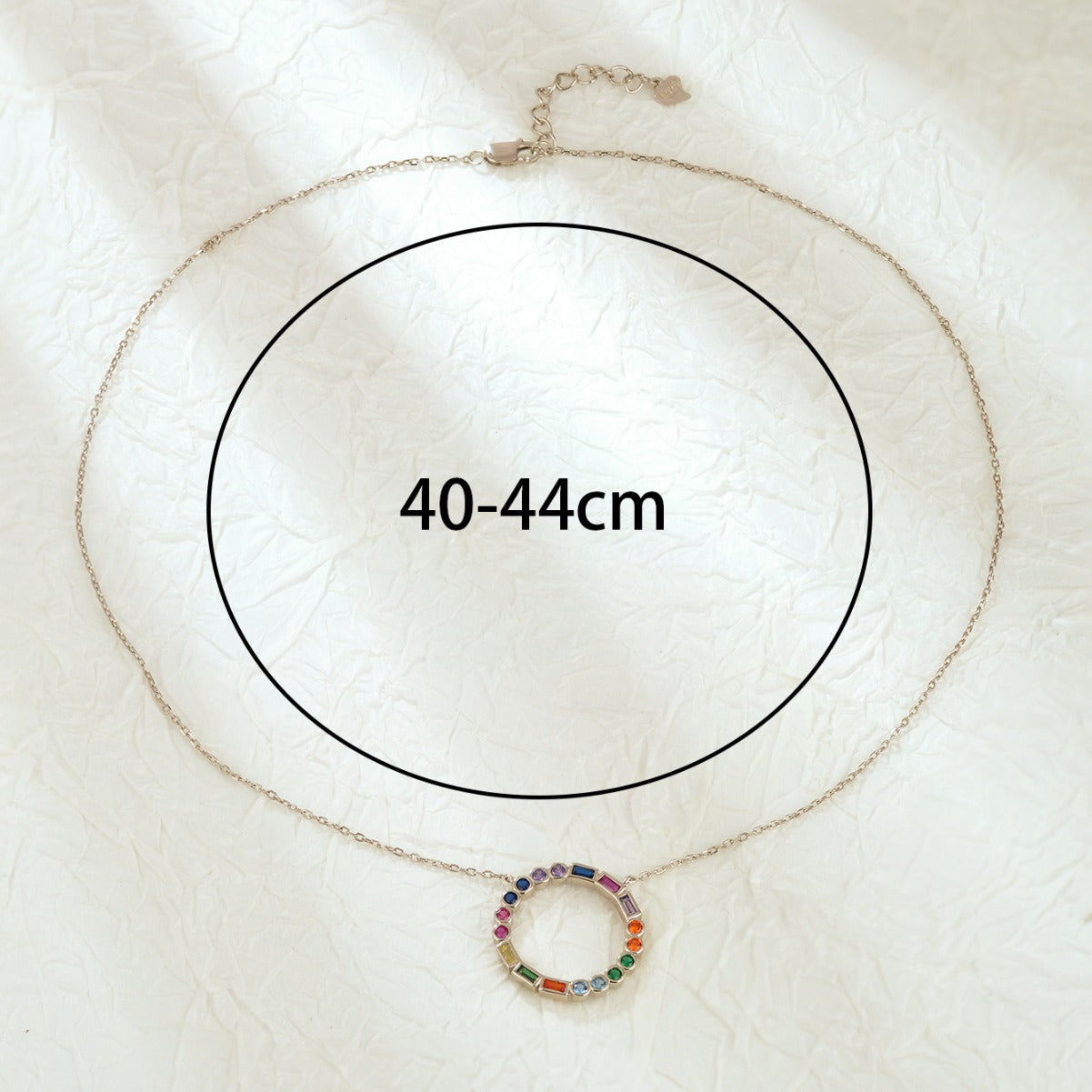 Collar 7 chakras en plata 925, armonía interior y equilibrio energético con estilo moderno