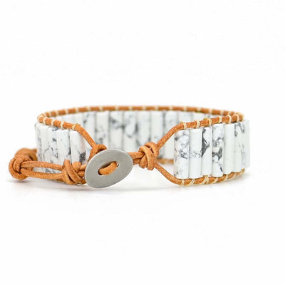 Pulsera de Serenidad en Turquesa Blanca Natural