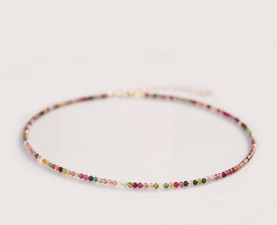 Elegancia y protección: Collar de turmalina natural para tu energía