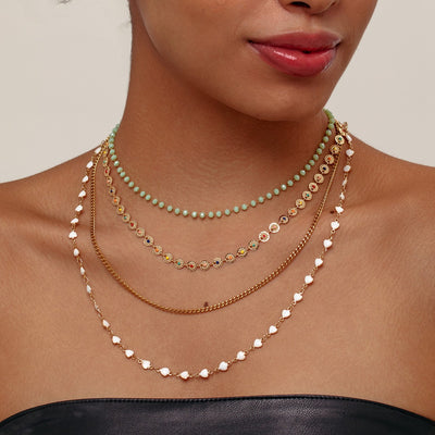 Collar Armonía y Vitalidad: Energía de la turmalina verde