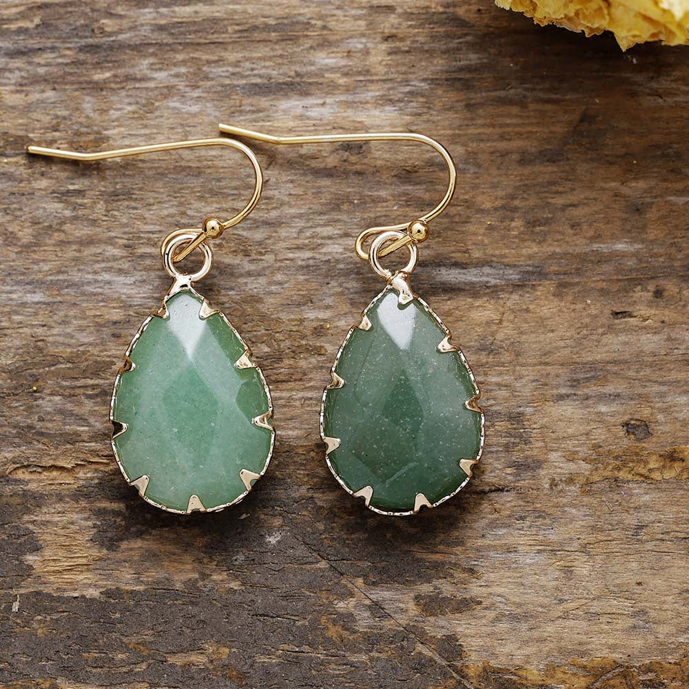 Armonía y Energía: Pendientes de Minerales Naturales para Bienestar