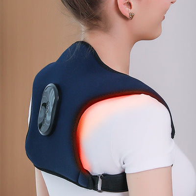 Masajeador de Espalda y Hombros – Calor, Vibración y Postura Zen