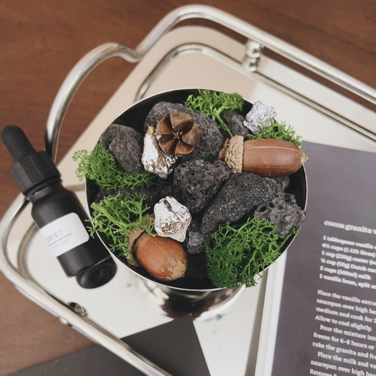 Difusor de Piedra Volcánica – Energía Natural y Fragancia Espiritual