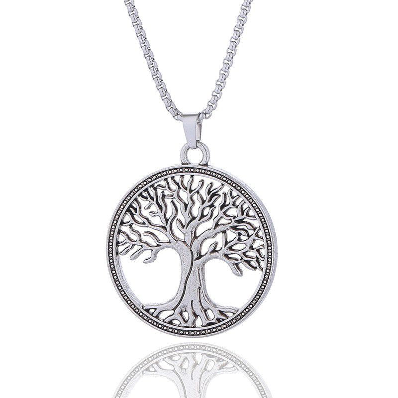 Collar Árbol de la Vida Zen Retro – Energía, Sabiduría y Equilibrio Espiritual
